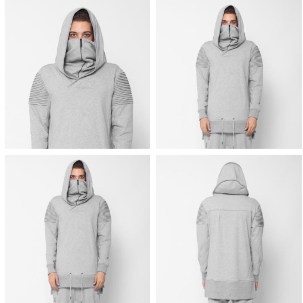 UNKNOWN New York Vengeance Ninja Mask Hoodie